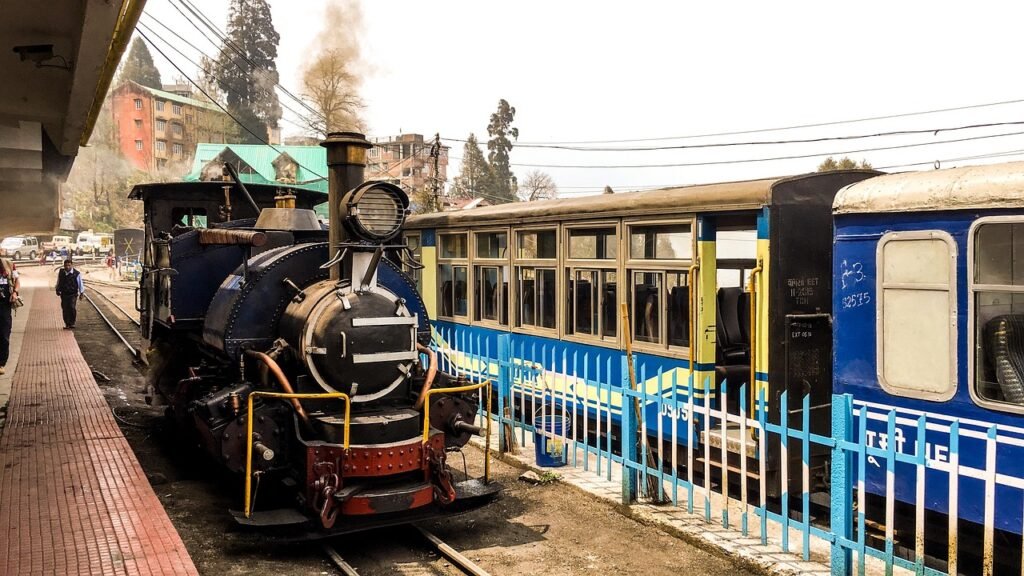 toy train, darjeeling, train, smoke, coal train, engine, train engine, nature, old, ancient, indian railways, epic, journey, travel, landmark, toy, india, bengal, railway, history, gauge, transport, transportation, west, mountain, historic, historical, rail, ghoom, heritage, small, traditional, unesco, station, traffic, tourist, asia, himalayan, locomotive, track, railroad, world, narrow, famous, steam, brown train, brown smoke